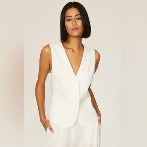 Hugo boss linen vest modern boho chic scandi neutrals 2 rohe mango H&M cos co